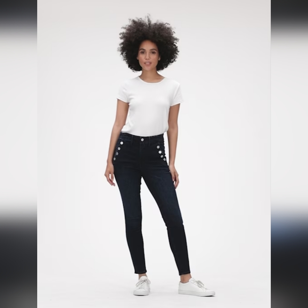 High-waisted Gap jeans Size 12